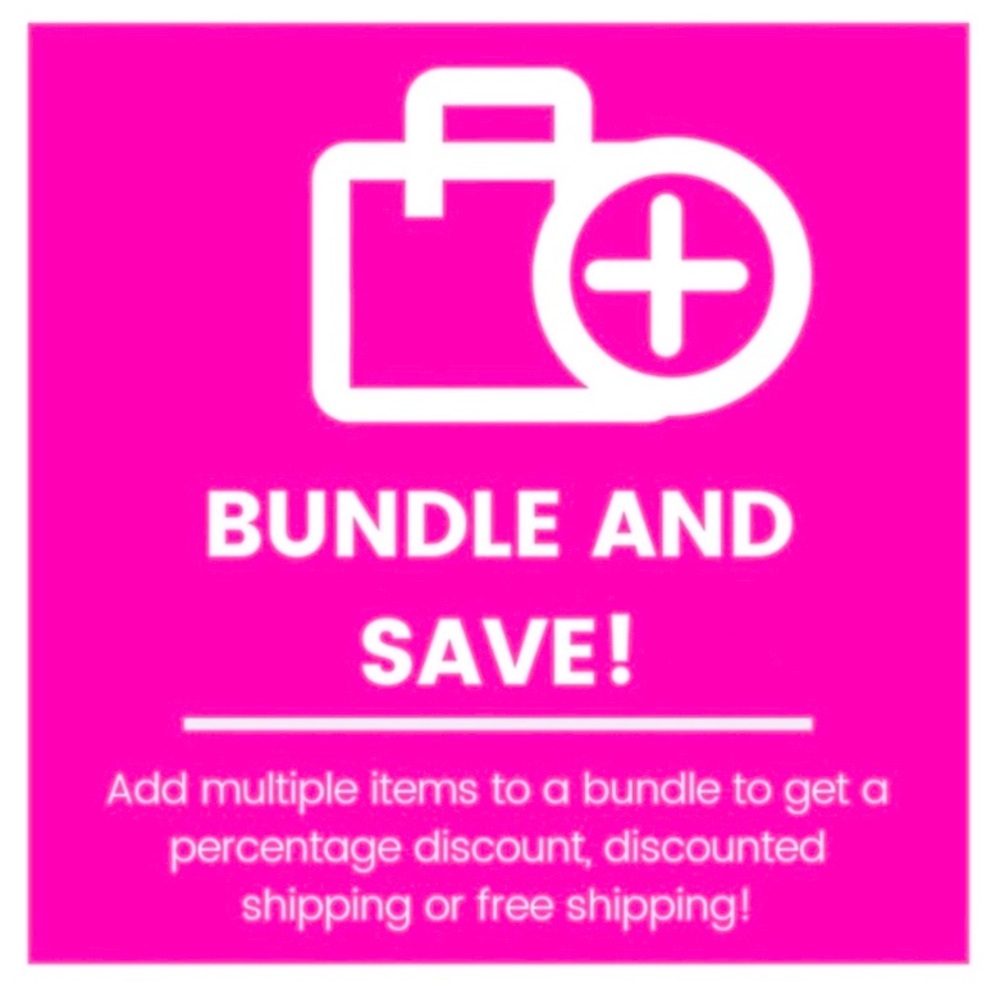 Bundle your Items and Save 🛍️💖